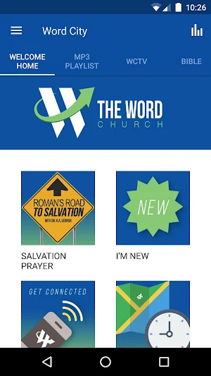 "THE WORD" Church Screenshot 0