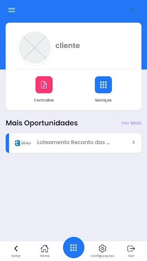 Biguaçu - Cliente Screenshot 1