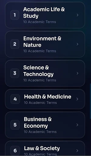 Zenith: Academic English Prep Screenshot 2