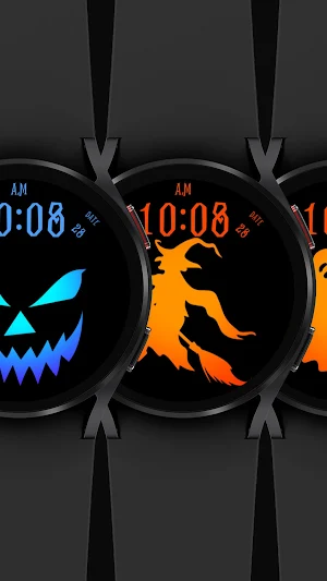 Halloween Watch Face 048 Screenshot 1