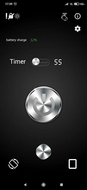 Flashlight with timer and stro Screenshot 0