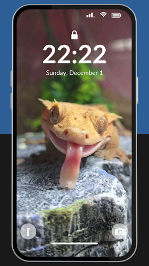 Cute Gecko Wallpaper 4K Screenshot 3