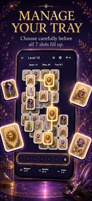 Mystic Tile Match Puzzle Screenshot 1