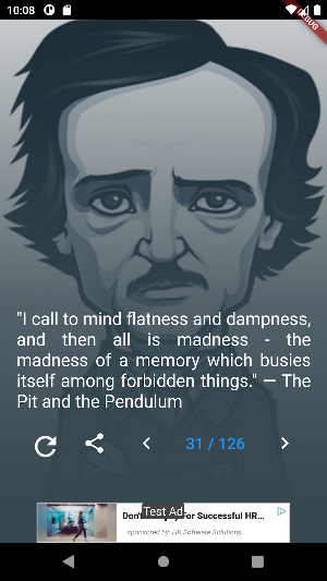 Edgar Allan Poe Quotes Screenshot 1