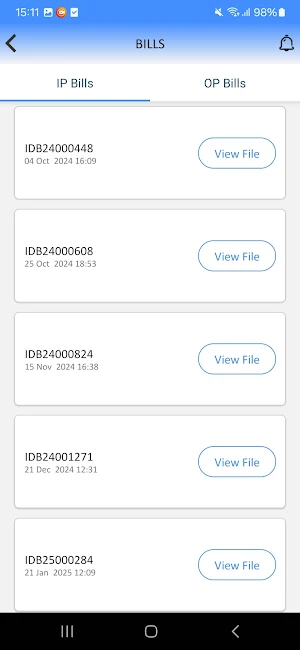 Sindhu Patient Portal Screenshot 3