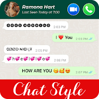 Chat Styles Fonts for WhatsApp