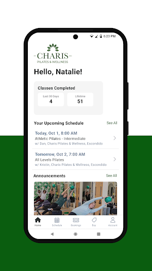 Charis Pilates & Wellness Screenshot 0