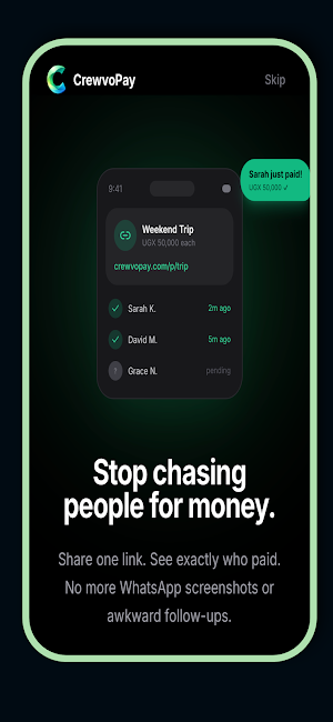 CrewvoPay Screenshot 2