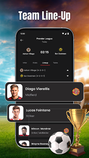 Football Score - Live Match Screenshot 3
