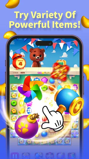 Toy Bear Sweet POP: Match 3 Screenshot 3