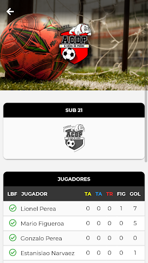 Torneos ACDP Screenshot 1