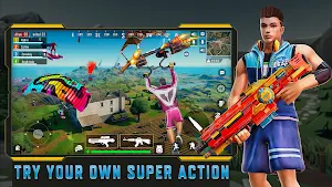 Fire Grand Battle Royale Games Screenshot 1