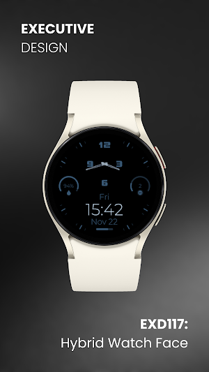 EXD117: Hybrid Watch Face Screenshot 3