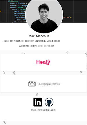 MMy portfolio Screenshot 1