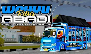 Mod Bussid Truk Wahyu Abadi Screenshot 1
