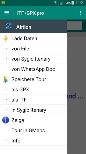 ITF+GPX convert & edit Pro Screenshot 0