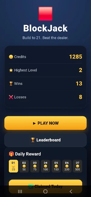 BlockJack Screenshot 1