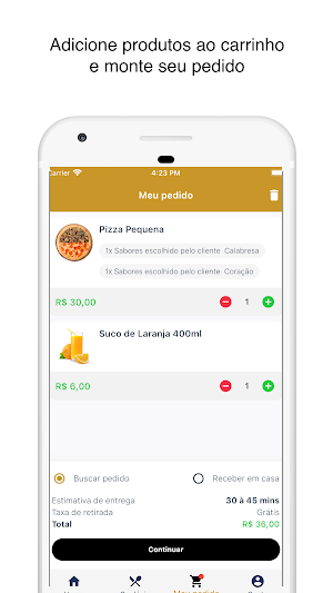 Pastta de Ouro Pizzaria Screenshot 3