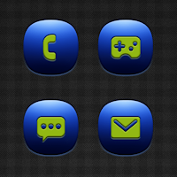 Candy Blue Icons