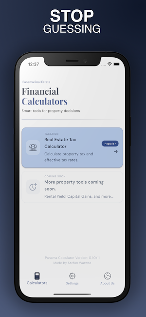 Panama Calculator Screenshot 0