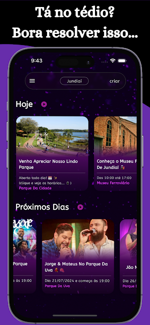 Bora Eventos Screenshot 1