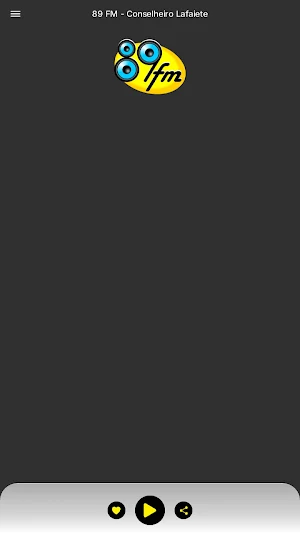 89 FM - Conselheiro Lafaiete Screenshot 0