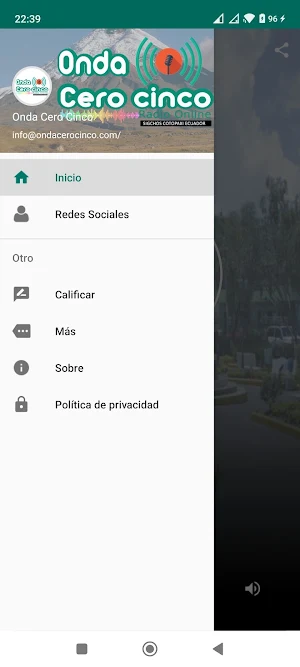 Onda Cero Cinco Radio Online Screenshot 2