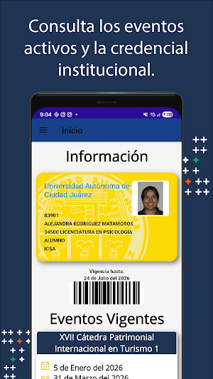 RegAsisEventUACJ Screenshot 1