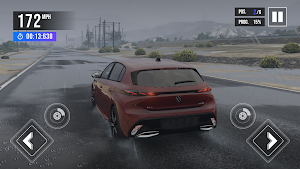Car Game: City Drive Peugeot Screenshot 3