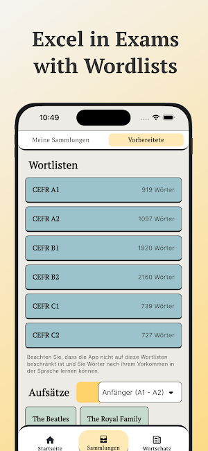 Vocabulary flashcards: Vocabuo Screenshot 2