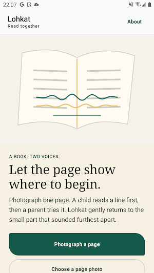Lohkat: Reading Practice Screenshot 1