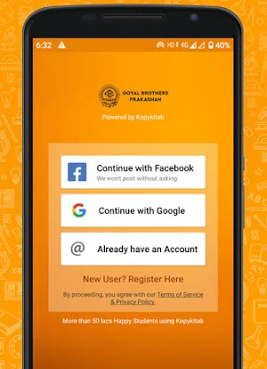 Goyal Brothers Prakashan eReader & store Screenshot 0