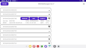 Icon Research WiVibXScope Screenshot 0