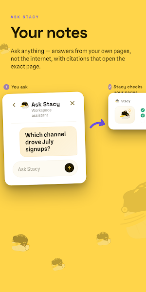 Stacy: AI Notes & Whiteboard Screenshot 1