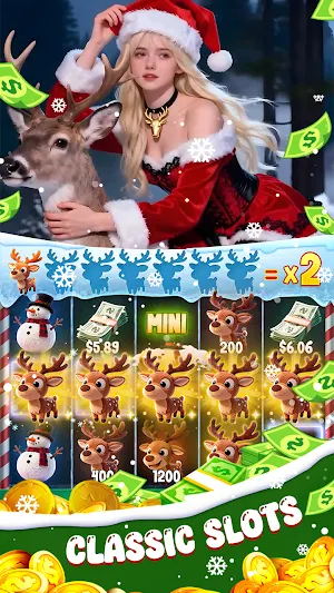 Mega Star Slots:Xmas Angel Screenshot 0