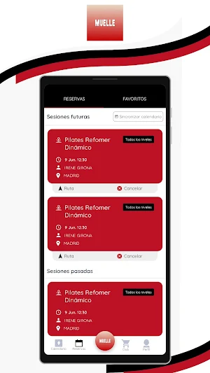 Muelle Pilates Screenshot 2