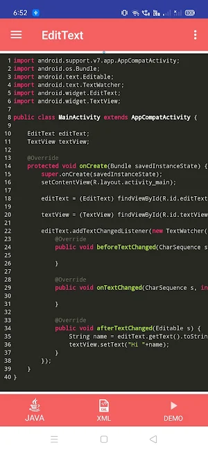 Learn Android Development Screenshot 3