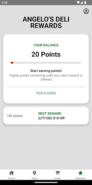 Angelo's Deli Screenshot 1