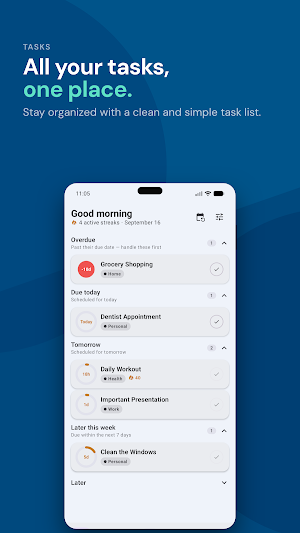 TimeMate – Planner & Tasks Screenshot 0