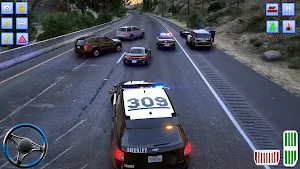 Police Cop Game Car Chase 3D Screenshot 2