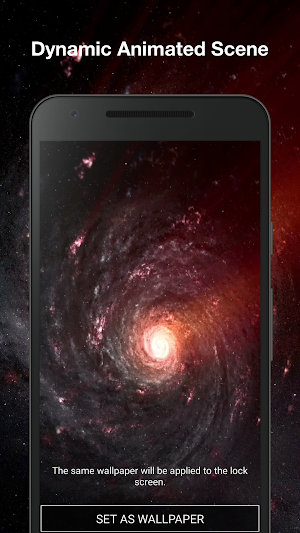 Black Hole Live Wallpaper Screenshot 1