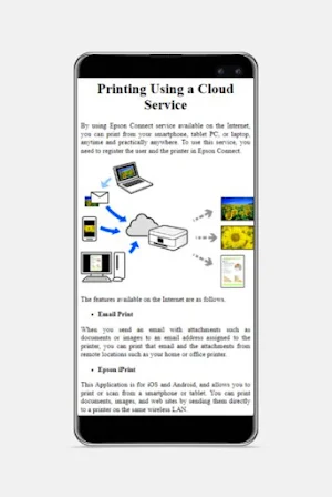 Epson L5290 Printer Guide App Screenshot 1