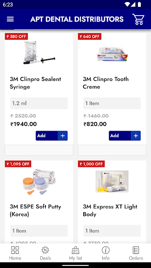 APT DENTAL DISTRIBUTORS Screenshot 1