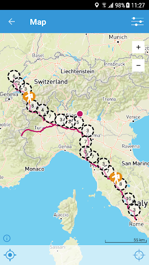 Via Francigena - The Official App Screenshot 1