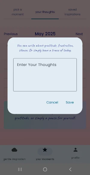 A moment for yourself Screenshot 3
