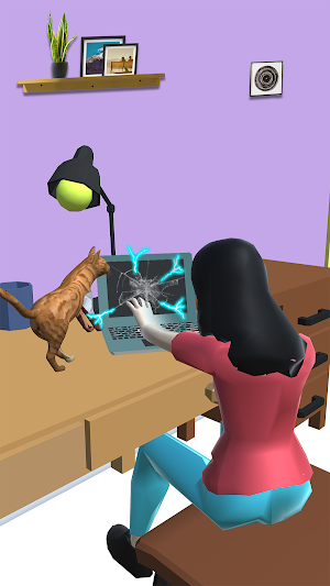 Cat Life Pet Simulator 3D Game Screenshot 2