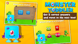 Monster Toddler Games Free Screenshot 2