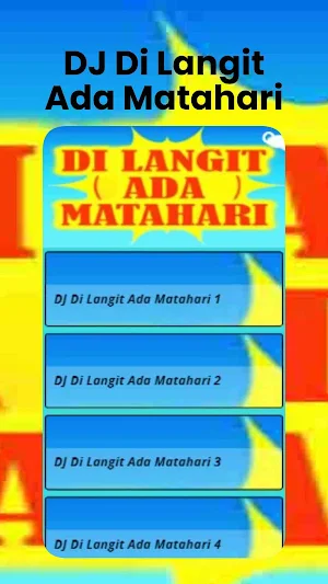 DJ Di Langit Ada Matahari Screenshot 1