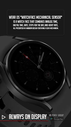 Mechanical Sensor for Wear OS Screenshot 2
