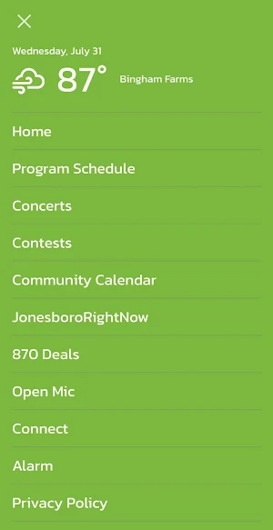 Mix 106.3 Screenshot 1